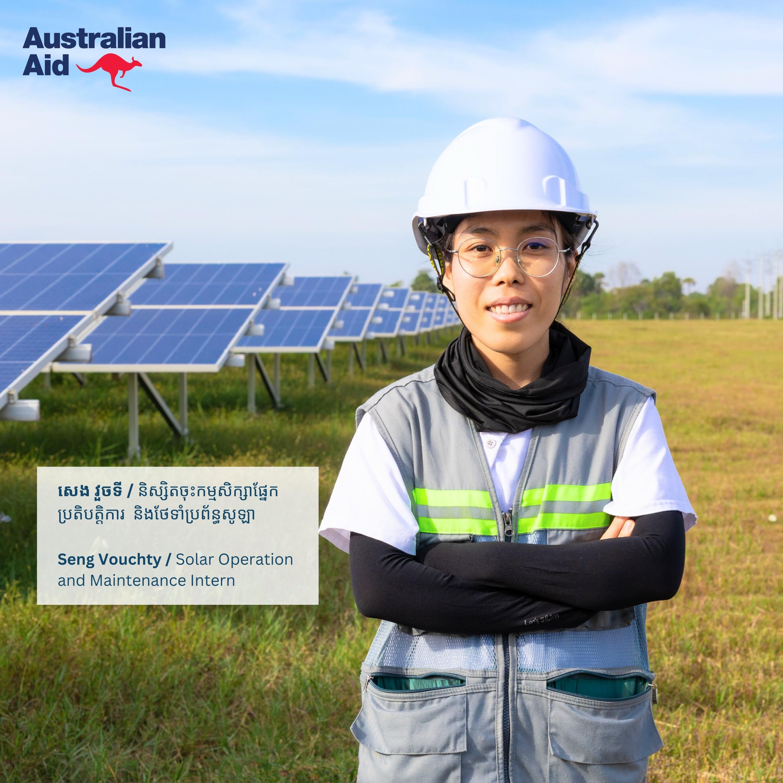 Australia is supporting women powering Cambodia’s clean energy transition