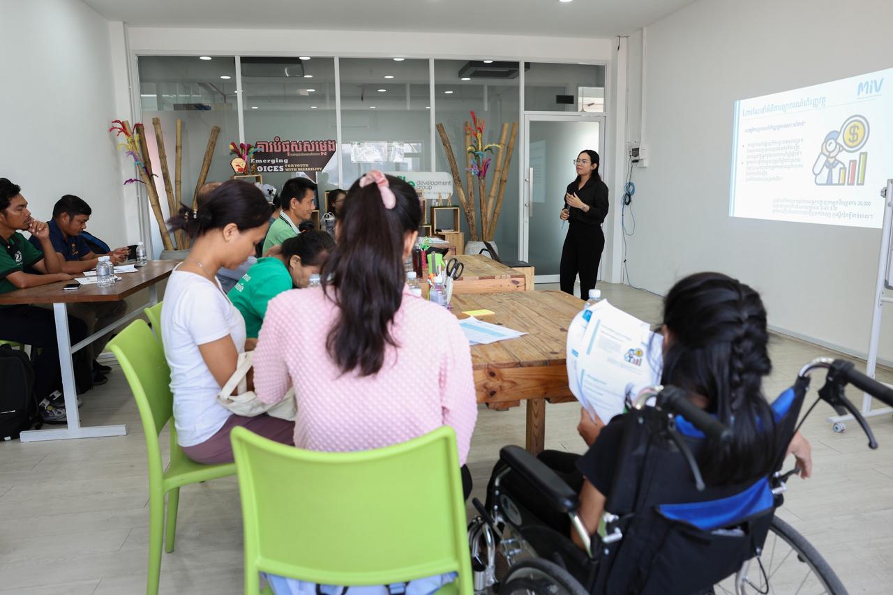 Australia promotes inclusive business opportunities for persons with disabilities in Cambodia