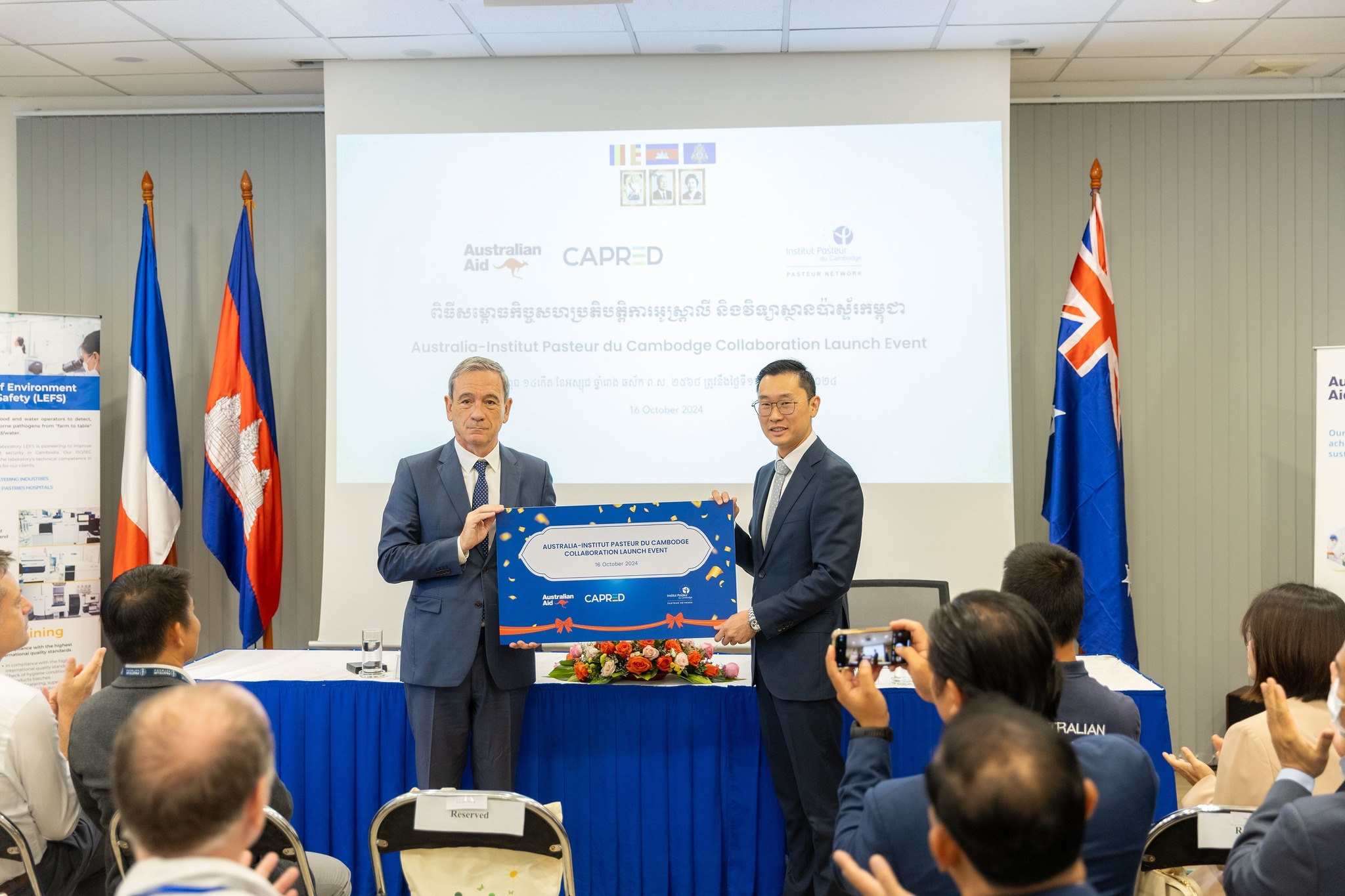 Australia Partners with Institut Pasteur du Cambodge to Promote Food Safety and Exports 