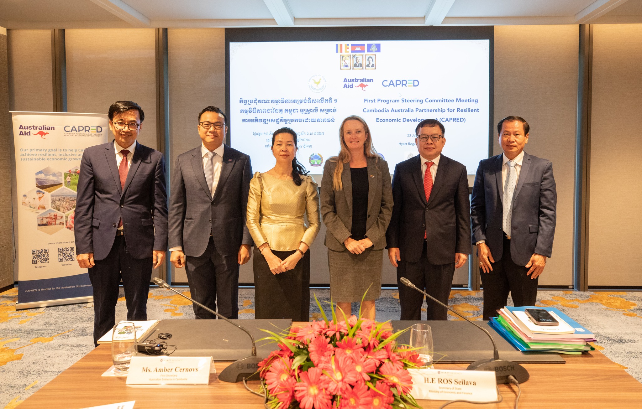 Australia and Cambodia Reinforce Partnership for resilient, inclusive and sustainable economic growth through our Cambodia Australia Partnership for Resilient Economic Development (CAPRED) Program.