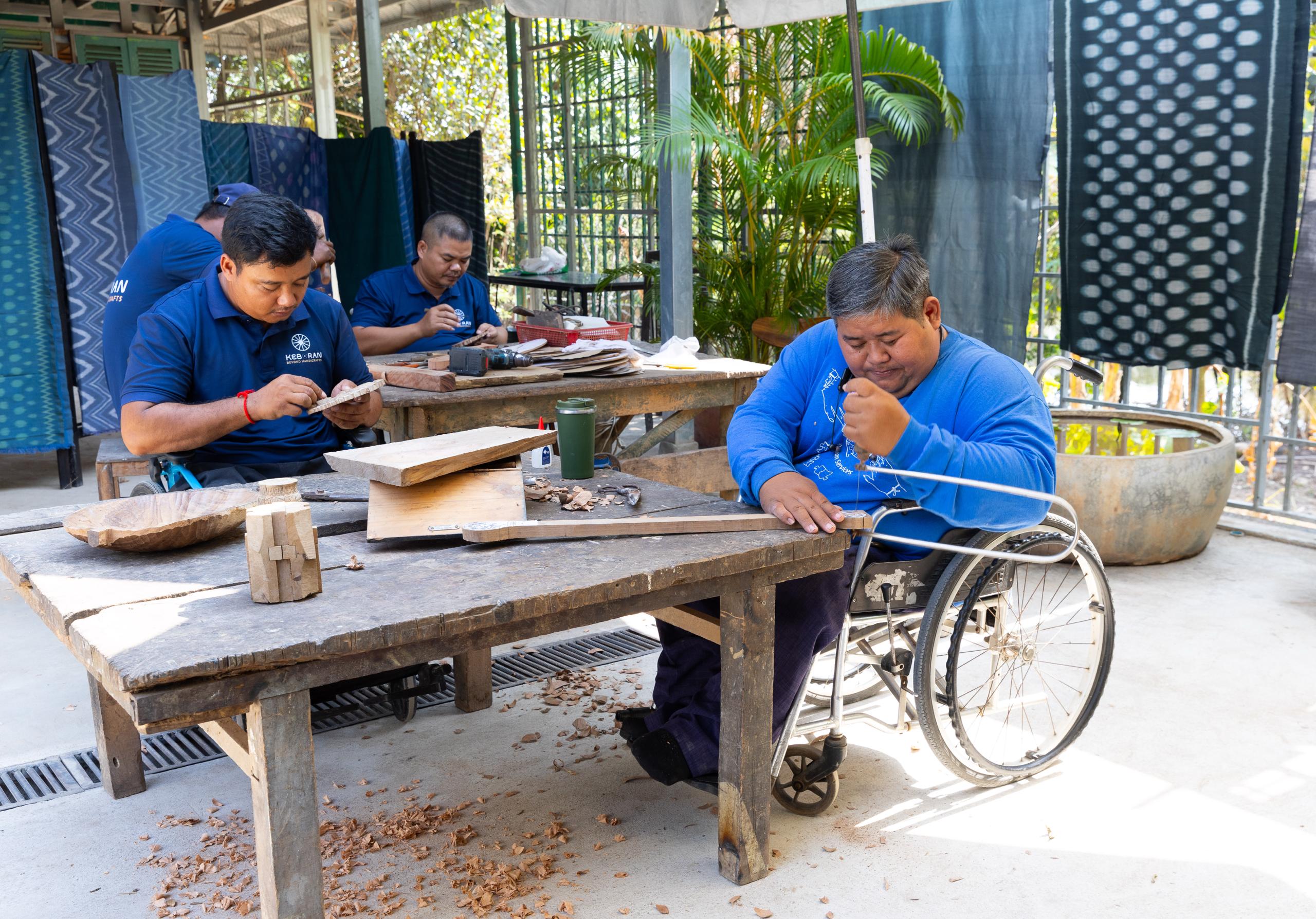 អូស្ត្រាលីគាំទ្រសហគ្រាសដែលដឹកនាំដោយជនមានពិការភាពនៅកម្ពុជា