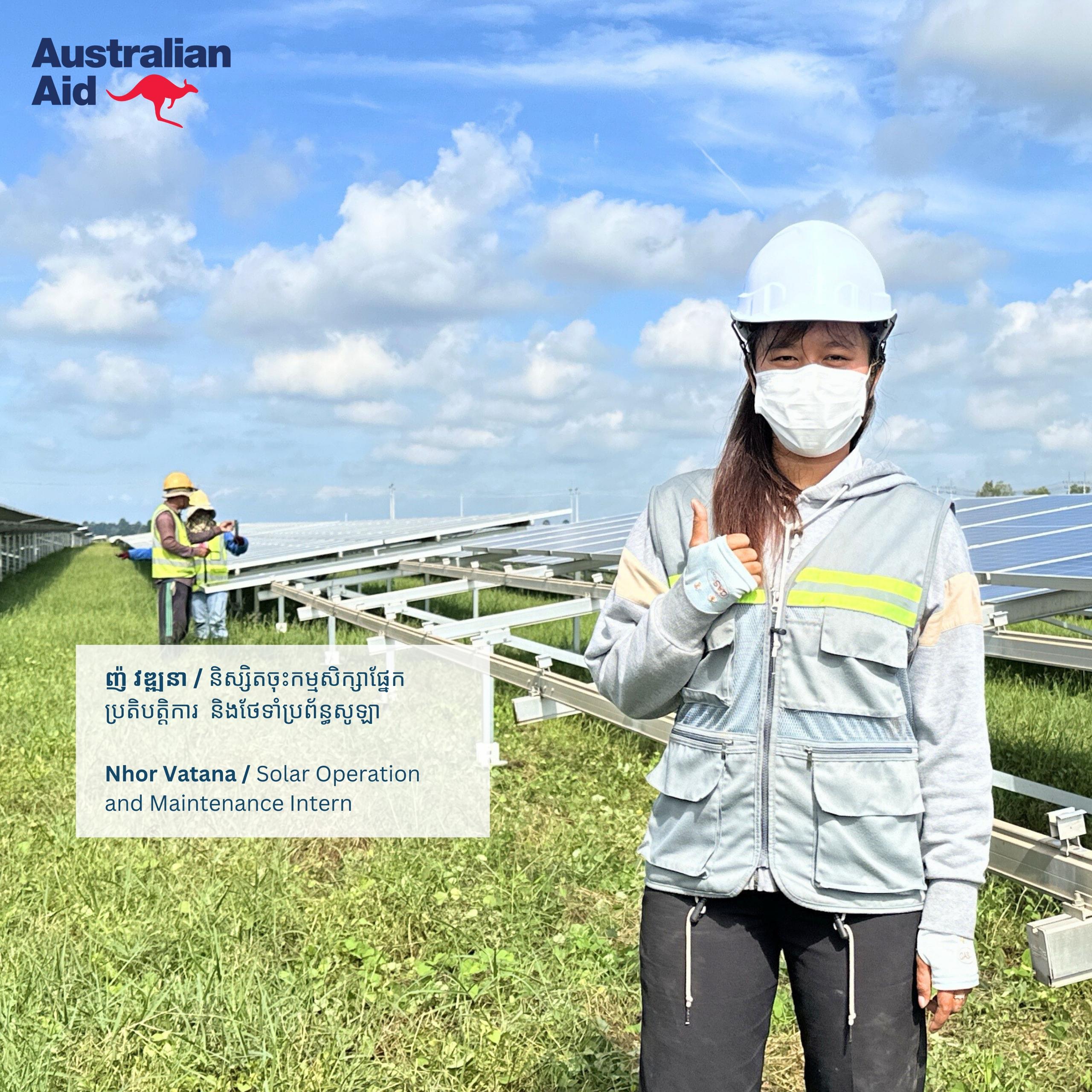Australia is supporting women powering Cambodia’s clean energy transition